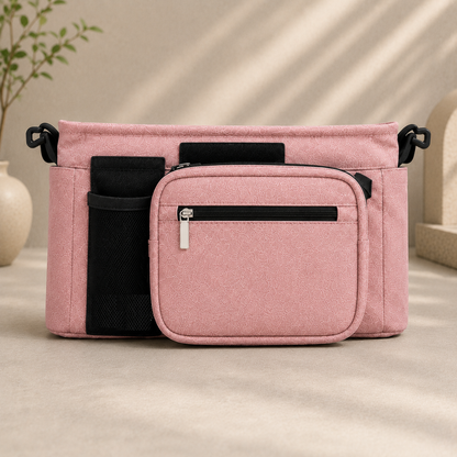 Large Multi-Pocket Baby Pram Organiser Bag