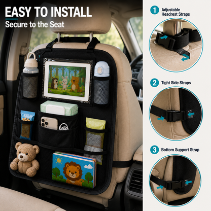 Plenty of Storage Backseat Car Organiser