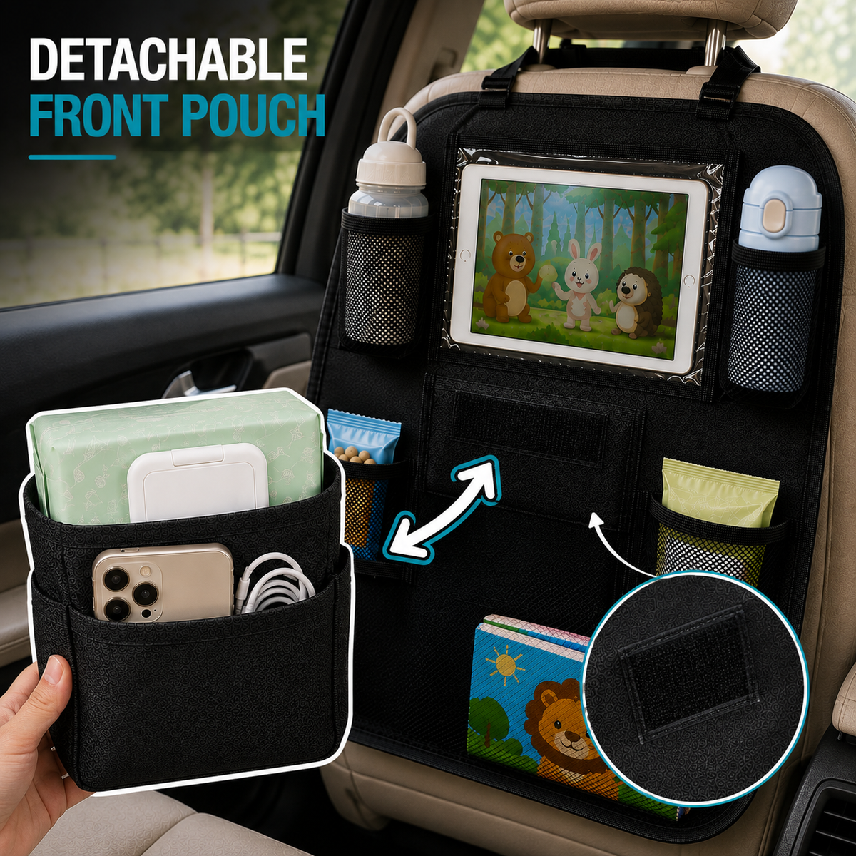 Plenty of Storage Backseat Car Organiser