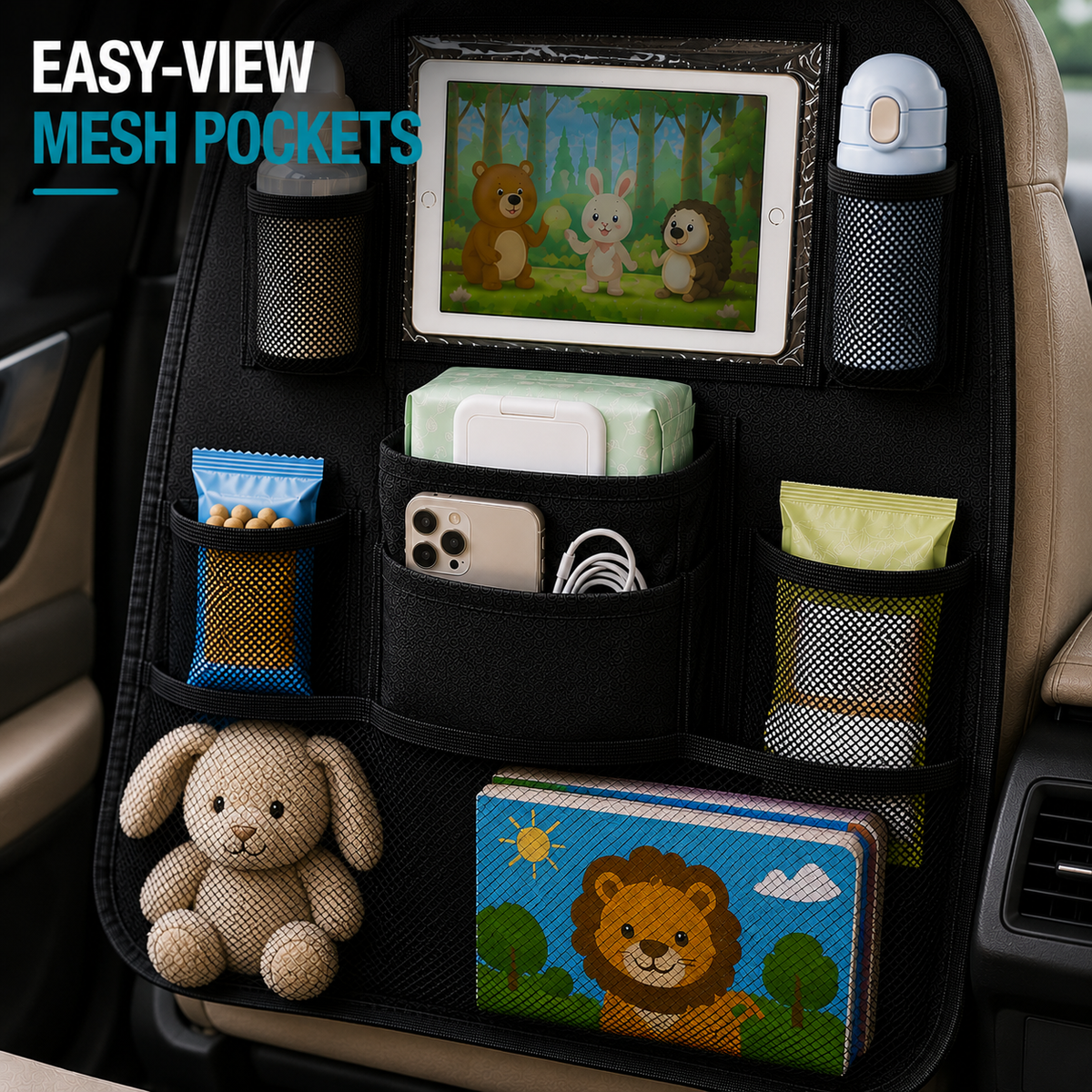 Plenty of Storage Backseat Car Organiser