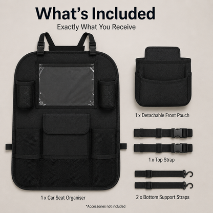 Plenty of Storage Backseat Car Organiser