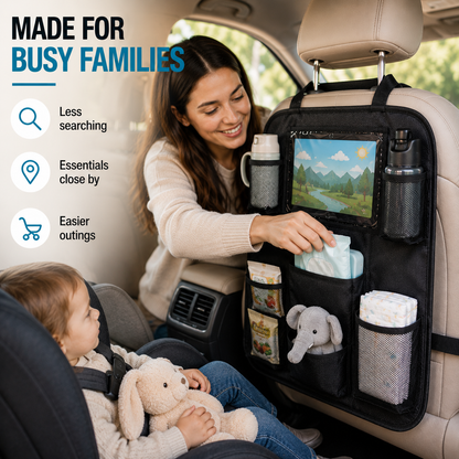 Plenty of Storage Backseat Car Organiser