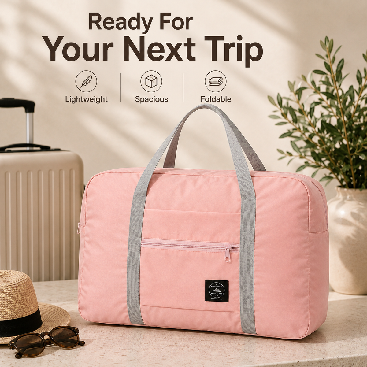 Spacious Versatile Foldable Duffel Bag