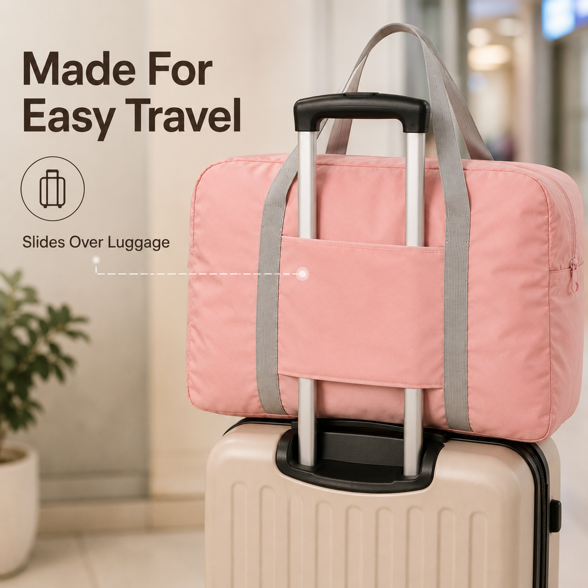 Spacious Versatile Foldable Duffel Bag