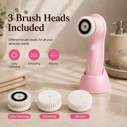 Rechargeable All-in-One Facial Cleansing Brush