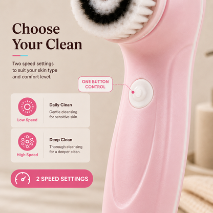Rechargeable All-in-One Facial Cleansing Brush