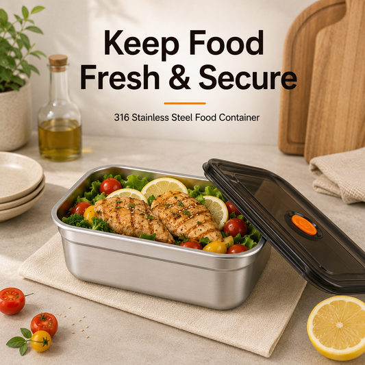 Leakproof Stainless Steel Container