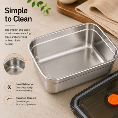 Leakproof Stainless Steel Container