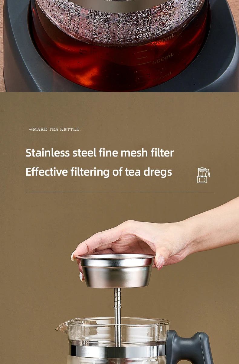 1300ml Steam Spray Tea Kettle Baby Constant Temperature Milk Regulator Multifunctional Electric Kettle 72h Thermostatic Kettle