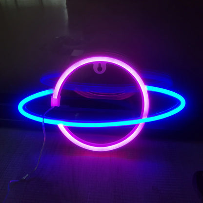 LED Neon Sign with USB/Battery for Bar Bedroom Game Room Wedding Party Wall Decor Christmas Gift Customizable Lighting