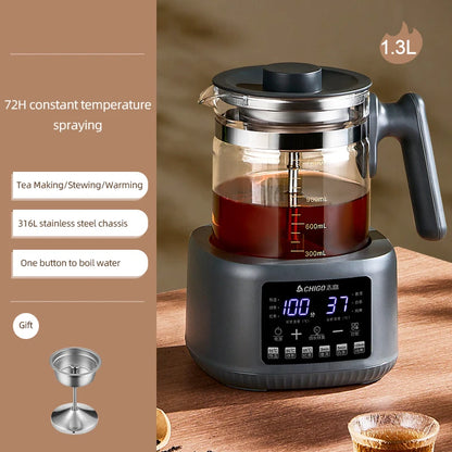 1300ml Steam Spray Tea Kettle Baby Constant Temperature Milk Regulator Multifunctional Electric Kettle 72h Thermostatic Kettle