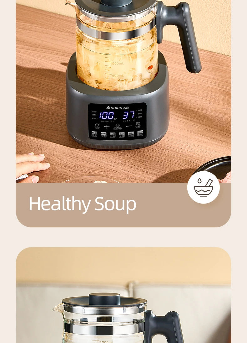 1300ml Steam Spray Tea Kettle Baby Constant Temperature Milk Regulator Multifunctional Electric Kettle 72h Thermostatic Kettle