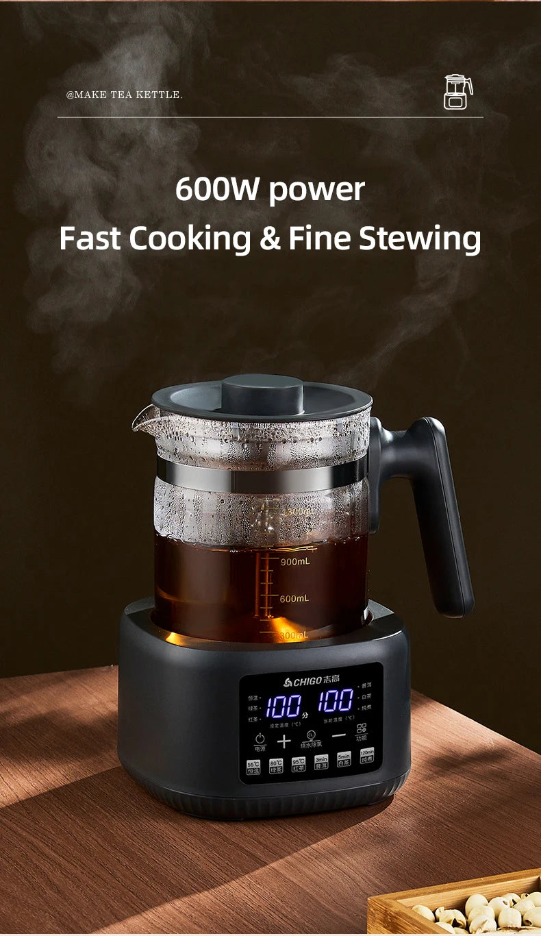 1300ml Steam Spray Tea Kettle Baby Constant Temperature Milk Regulator Multifunctional Electric Kettle 72h Thermostatic Kettle