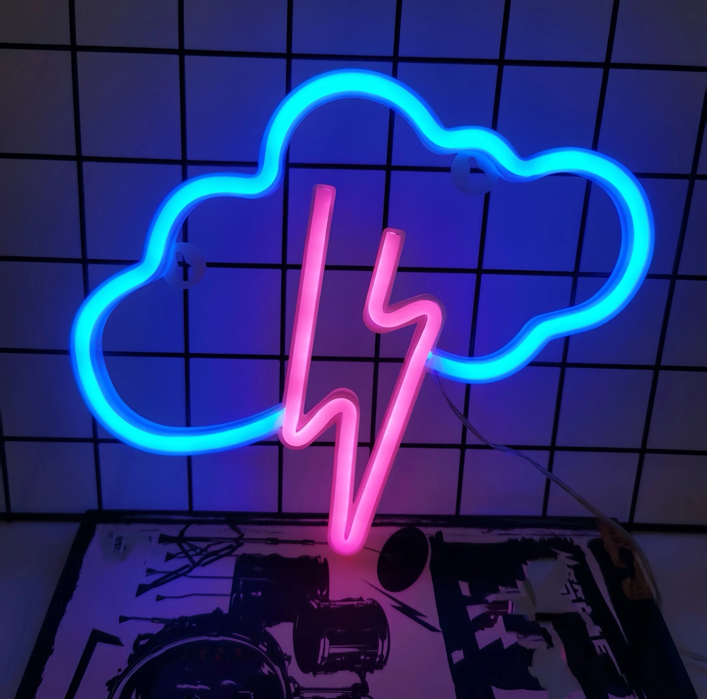 LED Neon Sign with USB/Battery for Bar Bedroom Game Room Wedding Party Wall Decor Christmas Gift Customizable Lighting