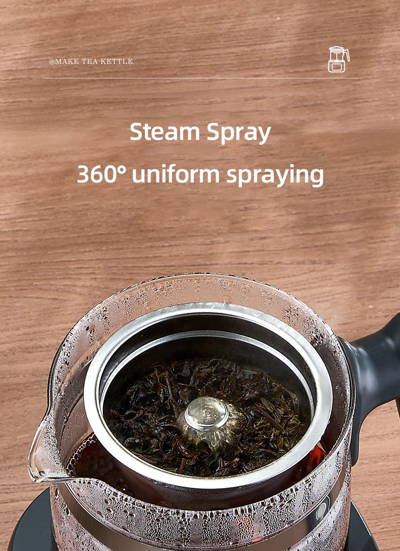 1300ml Steam Spray Tea Kettle Baby Constant Temperature Milk Regulator Multifunctional Electric Kettle 72h Thermostatic Kettle